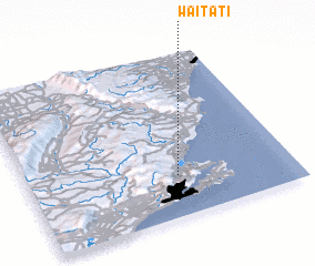 3d view of Waitati