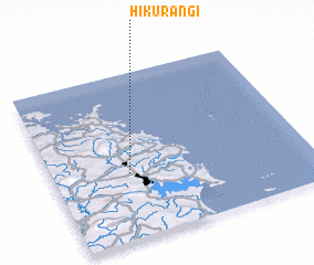 3d view of Hikurangi