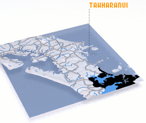 3d view of Tawharanui