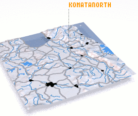 3d view of Komata North