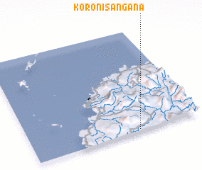 3d view of Koronisangana