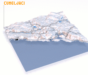 3d view of Čumeljaci