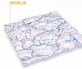 3d view of Rosulje