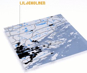 3d view of Liljeholmen