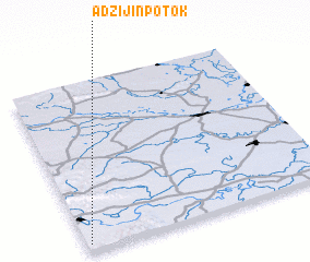 3d view of Adžijin Potok