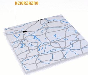 3d view of Dzierzążno