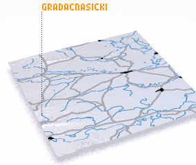 3d view of Gradac Našički