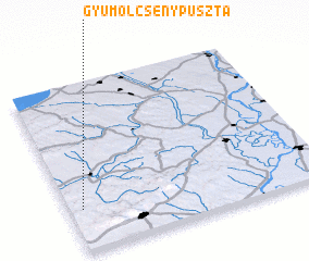 3d view of Gyümölcsénypuszta