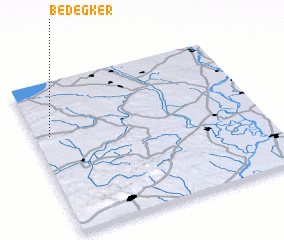 3d view of Bedegkér