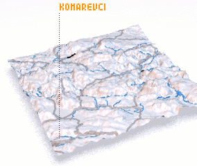 3d view of Komarevci