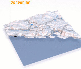 3d view of Zagradine