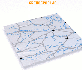 3d view of Grčko Groblje