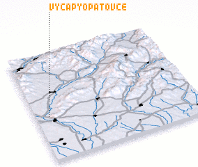 3d view of Výčapy-Opatovce