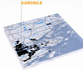 3d view of Djursholm