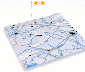 3d view of Karakó