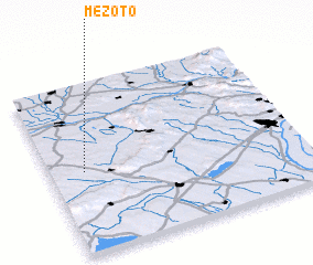 3d view of Mezőtó