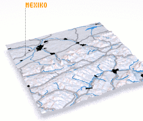 3d view of Mexiko