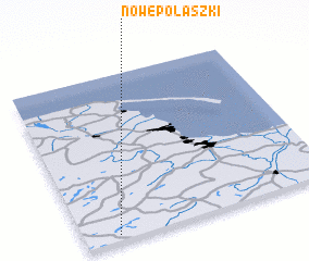 3d view of Nowe Polaszki