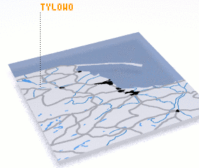 3d view of Tyłowo