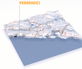 3d view of Peranovići