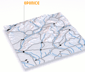 3d view of Oponice