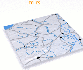 3d view of Tékes