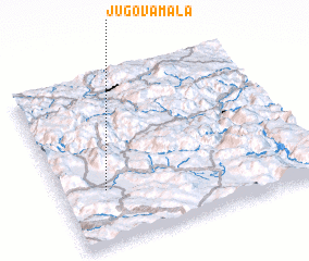 3d view of Jugova Mala