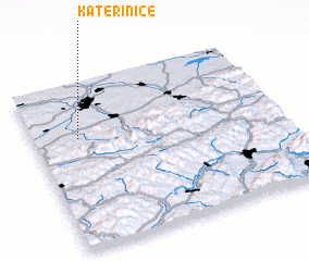 3d view of Kateřinice