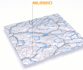 3d view of Halinovići