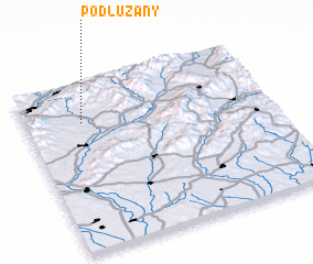 3d view of Podlužany