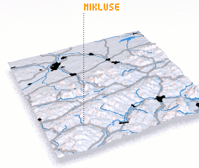 3d view of Mikluše