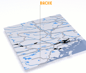 3d view of Backe