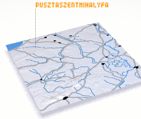 3d view of Pusztaszentmihályfa