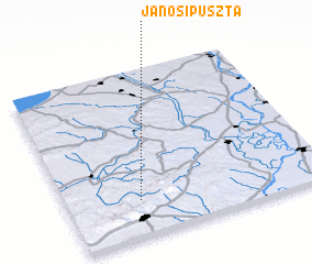 3d view of Jánosipuszta