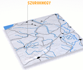 3d view of Szurokhegy