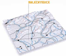 3d view of Malé Chyndice