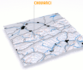 3d view of Chovanci