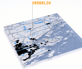 3d view of Vendelsö