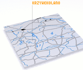 3d view of Krzywekolano