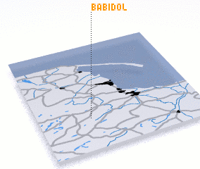 3d view of Babi Dół