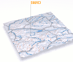 3d view of Savići