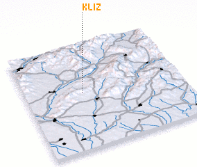 3d view of Klíž