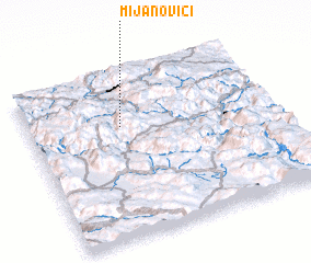 3d view of Mijanovići