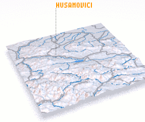 3d view of Husamovići