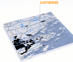 3d view of Sjötäppan