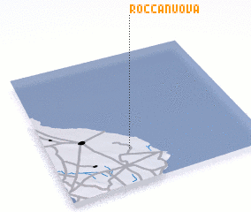 3d view of Rocca Nuova