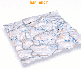 3d view of Bjelovac
