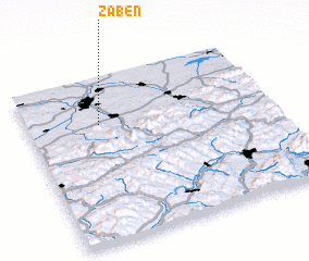 3d view of Žabeň