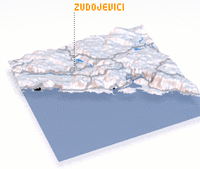 3d view of Žudojevići