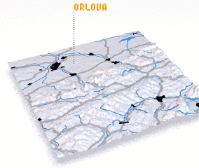 3d view of Orlová